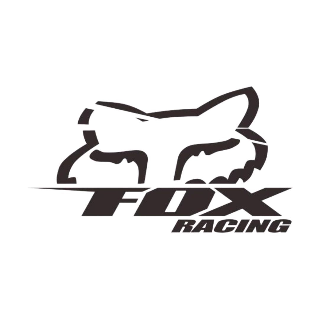 2x Fox MotoX Vinyl Decals - 14cm