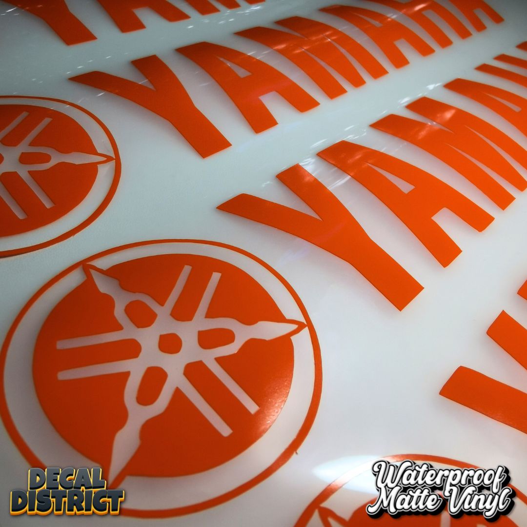 Pair of Yamaha Decals - Multiple Sizes - Die Cut Vinyl