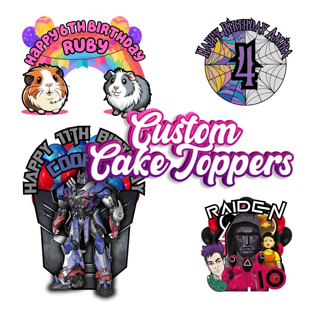 Custom Cake Toppers