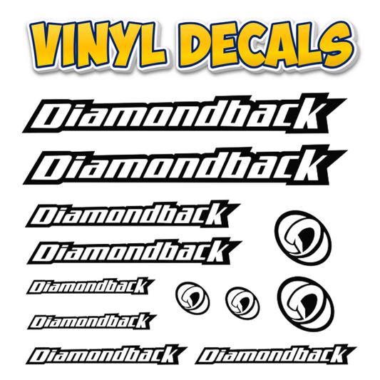Diamondback Frame Decal Sheet