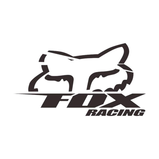 2x Fox MotoX Vinyl Decals - 14cm