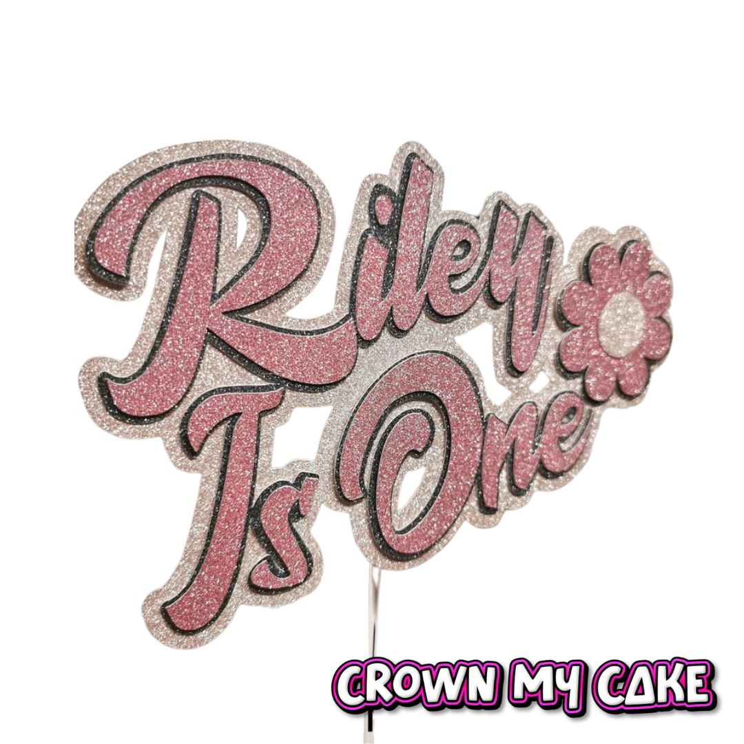 Personalised Cake Topper - Choose Your Own Theme