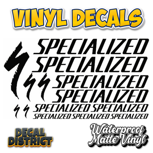 Specialized Frame Decal Sheet