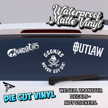 Dripping Heart Vinyl Decal - 14cm