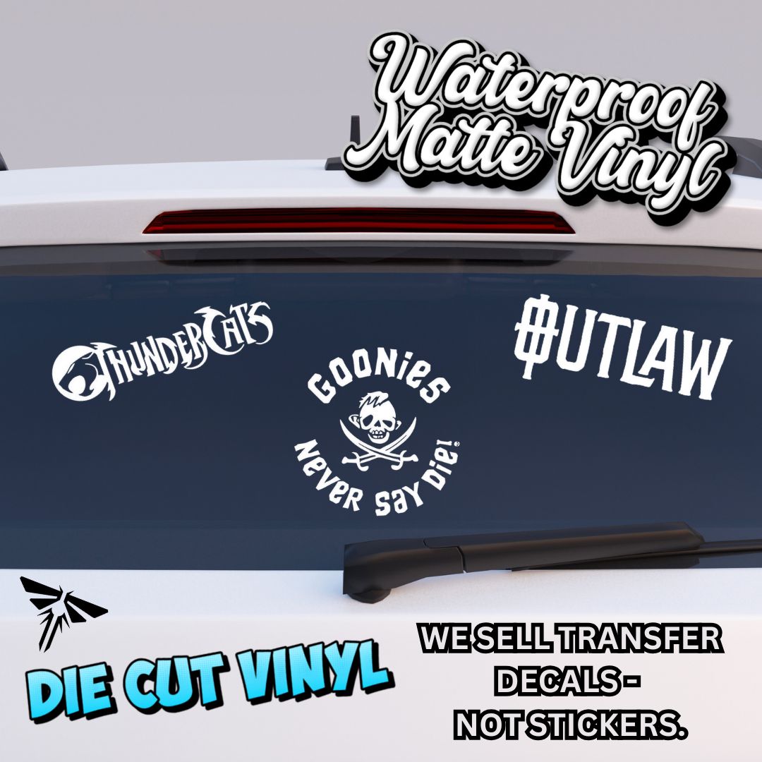 2x Motul Vinyl Decals - 14cm