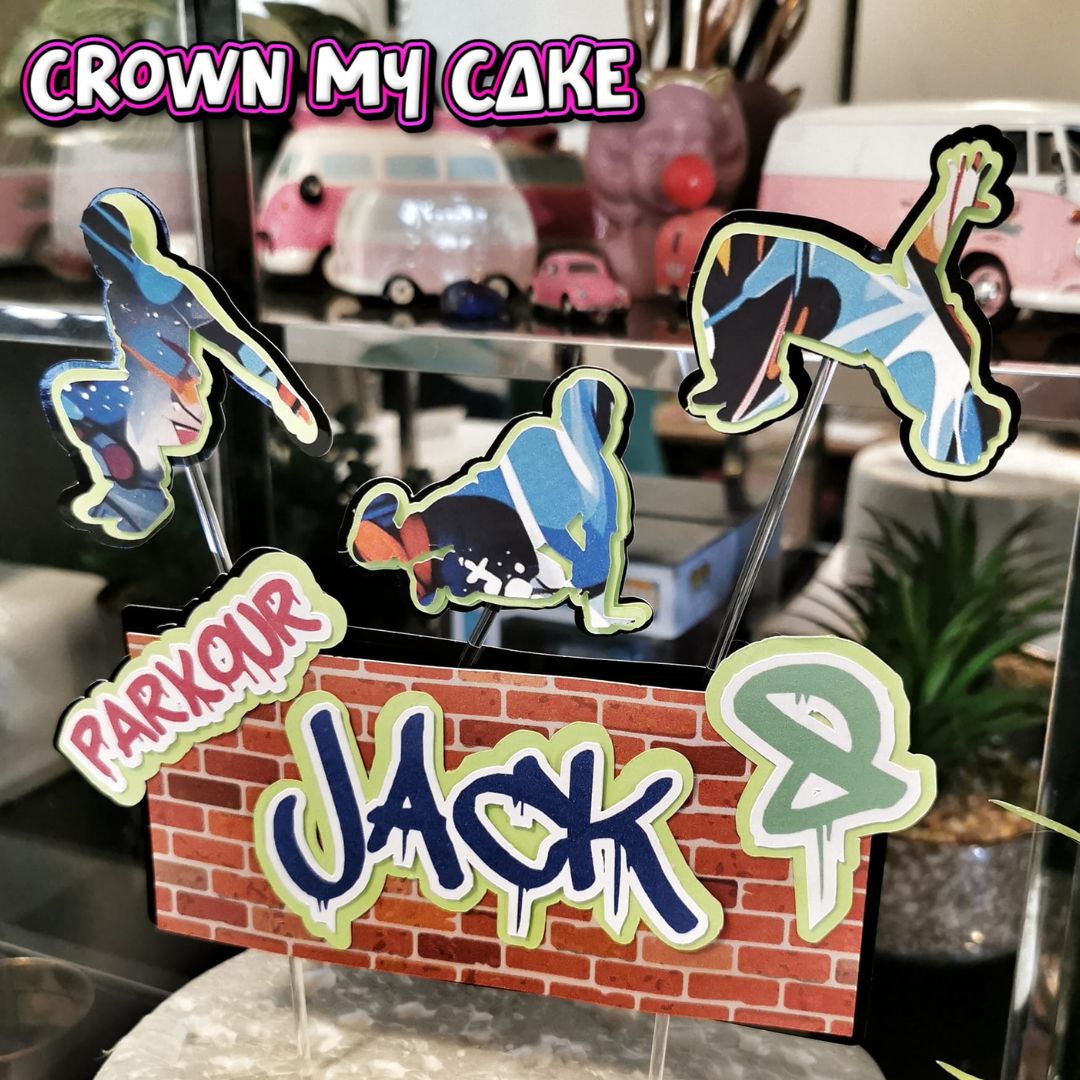 Personalised Cake Topper - Choose Your Own Theme
